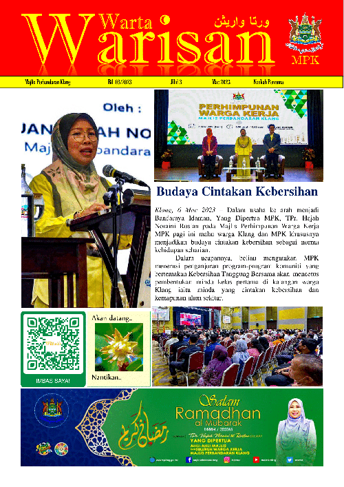 Warta Warisan Jilid 3 (Mac 2023)