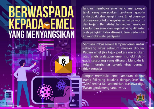 Berwaspada Kepada Emel Yang Menyangsikan