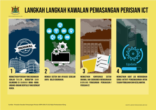 Langkah-Langkah Kawalan Pemasangan Perisian ICT