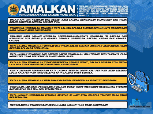Amalkan Pengurusan Kata Laluan Yang Bijak