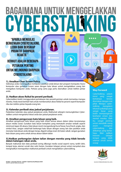 Bagaimana Untuk Mengelakkan Cyberstalking