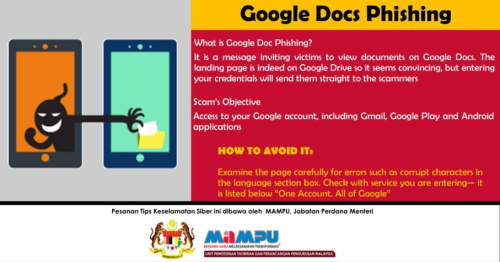 Google Docs Phishing