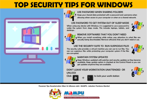 Top Security Tips For Windows