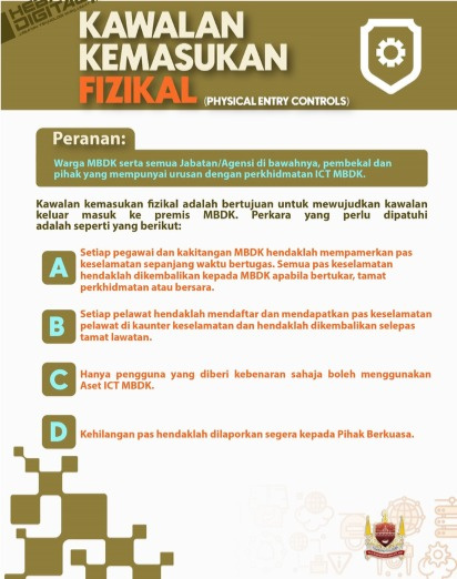 Kawalan Kemasukan Fizikal (Physical Entry Contols)