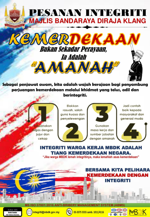 KEMERDEKAAN BUKAN SEKADAR PERAYAAN, IA ADALAH AMANAH