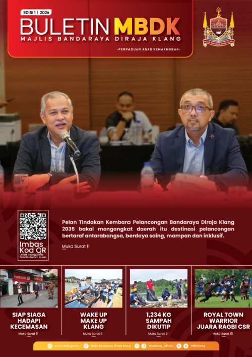 BULETIN MAJLIS BANDARAYA DIRAJA KLANG EDISI 1 - 2026