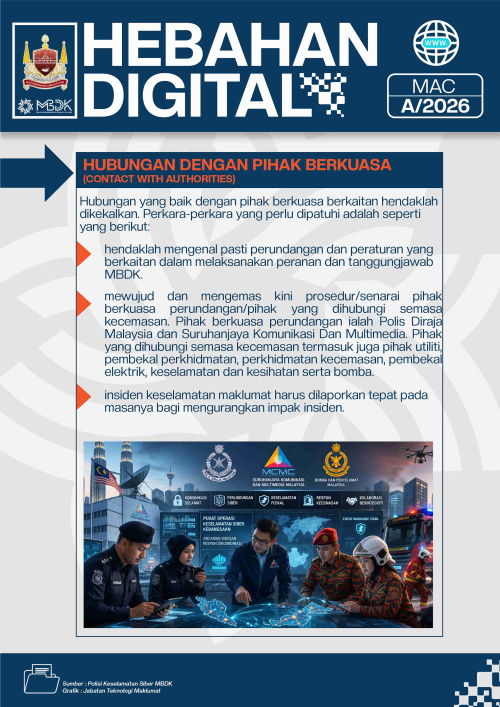 hubungan dengan pihak berkuasa