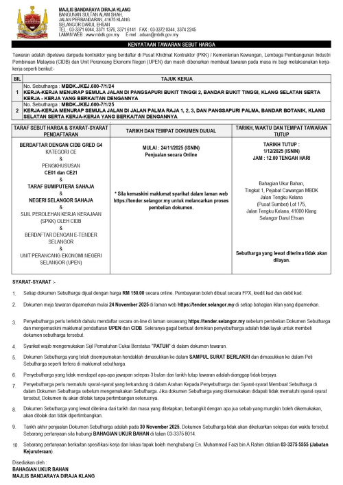 KERJA-KERJA MENURAP SEMULA JALAN DI PANGSAPURI