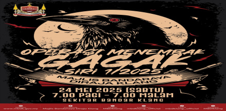 PROGRAM OPERASI MENEMBAK GAGAK SIRI 1/2025 MAJLIS BANDARAYA DIRAJA KLANG BAGI TAHUN 2025