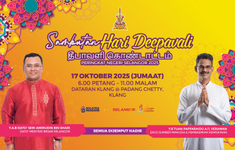 SAMBUTAN HARI DEEPAVALI - PERINGKAT NEGERI SELANGOR 2025