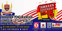 KEMPEN TAWARAN PENGURANGAN KOMPAUN LETAK KERETA