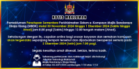 PEMAKLUMAN PENUTUPAN SEMENTARA PERKHIDMATAN SISTEM E-KOMPAUN MAJLIS BANDARAYA DIRAJA KLANG (MBDK)