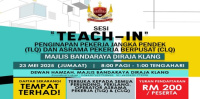 SESI "TEACH-IN" PENGINAPAN PEKERJA JANGKA PENDEK (TLQ) DAN ASRAMA PEKERJA BERPUSAT (CLQ) MBDK