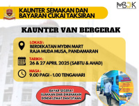 TEMPAT LETAK KERETA BERDEKATAN MYDIN MART RAJA MUDA MUSA, PANDAMARAN