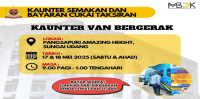 KEMPEN VAN BERGERAK BAGI SEMAKAN DAN BAYARAN CUKAI TAKSIRAN (PANGSAPURI AMAZING HEIGHT APARTMENT, SUNGAI UDANG - 17 & 18 MEI 2025)