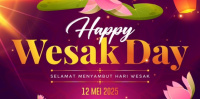 SELAMAT MENYAMBUT HARI WESAK