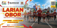 larian obor sempena sukma xxii dan para sukma selangor 2026 (hari klang tanpa kenderaan)