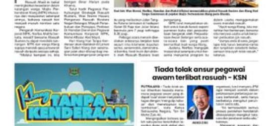 Keratan Akhbar 16 Jun 2023