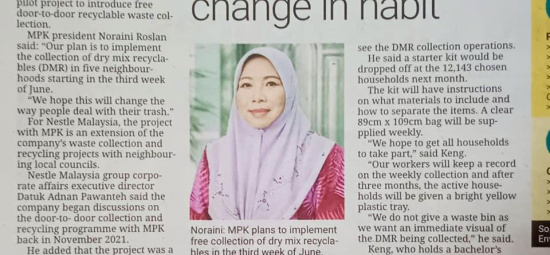 Keratan Akhbar 21 Mei 2022