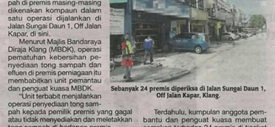 Keratan Akhbar 18 November 2024